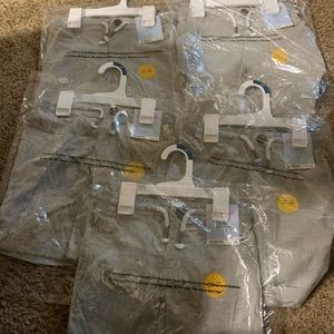 Cat & Jack lot of 5 Pair Boys Toddler shorts 5T